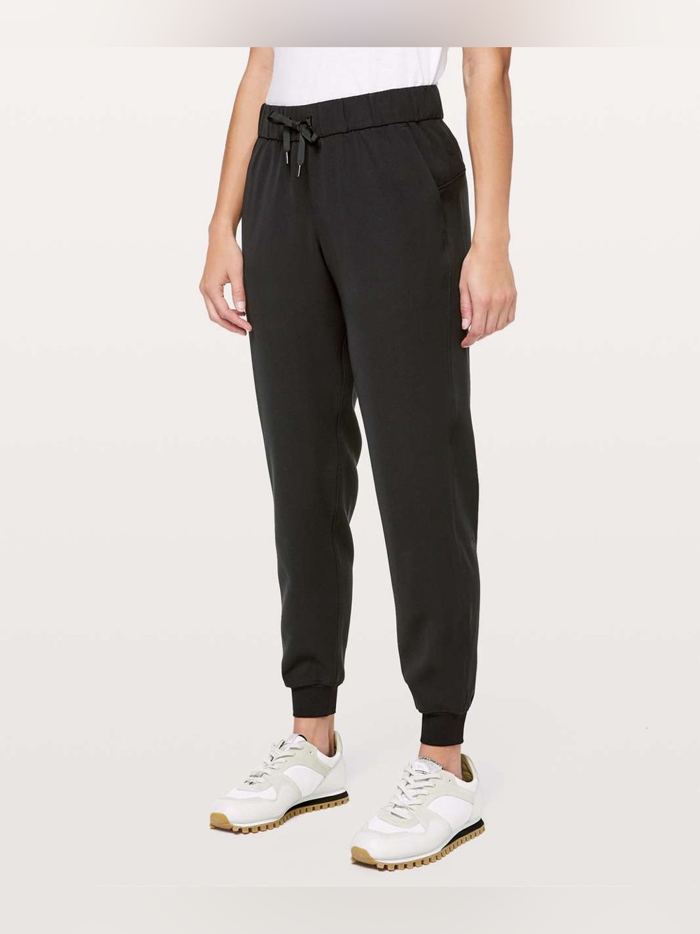 Lululemon Black High Rise Joggers Pants Size 4 1045